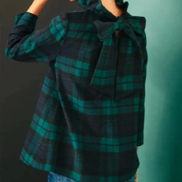 Tuckernuck Blackwatch Plaid Faye Blouse
Size Large - Picture 8 of 14